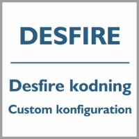 Desfire kodning, Custom konfiguration